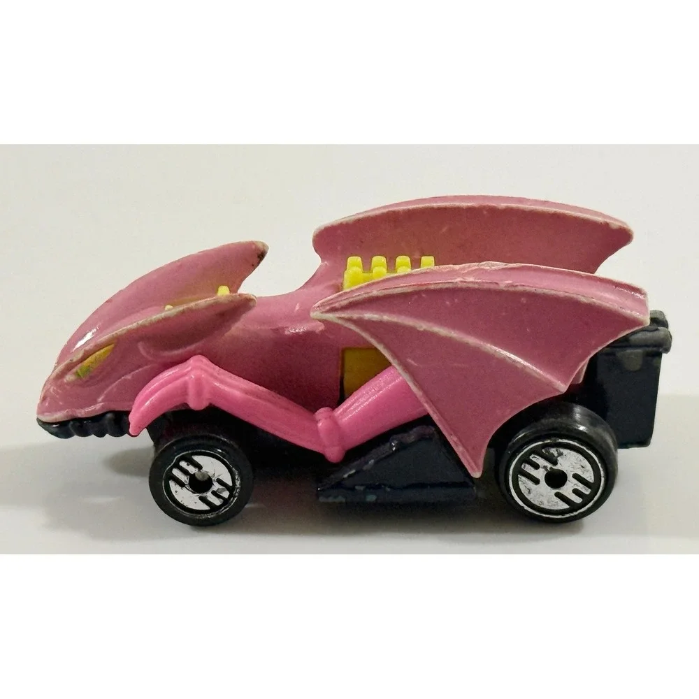 Hot Wheels Pterodactyl Toy Car Kids OS Pink Vintage 1993 Attack Pack Diecast
